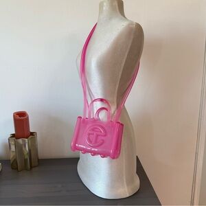 Telfar x Mellisa Vibrant Pink Mini Bag